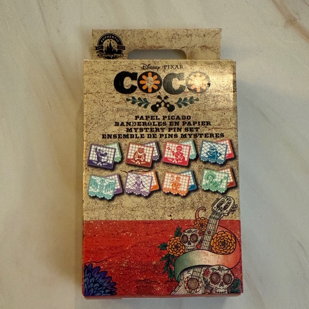 Disney Pixar Coco Mystery Pin Set